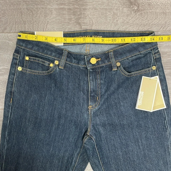 NWT Michael Michael Kors Izzy Skinny Mid Rise Jeans 6P - Picture 8 of 16